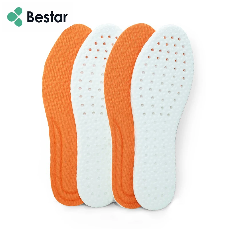 

high elastic PU popcorn insoles sport shoes insole shock absorption insoles, As photo or customized