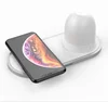 newest products 2019 chargeable light wireless phone charger 2 in 1 charging dock led lamp with wireless charging