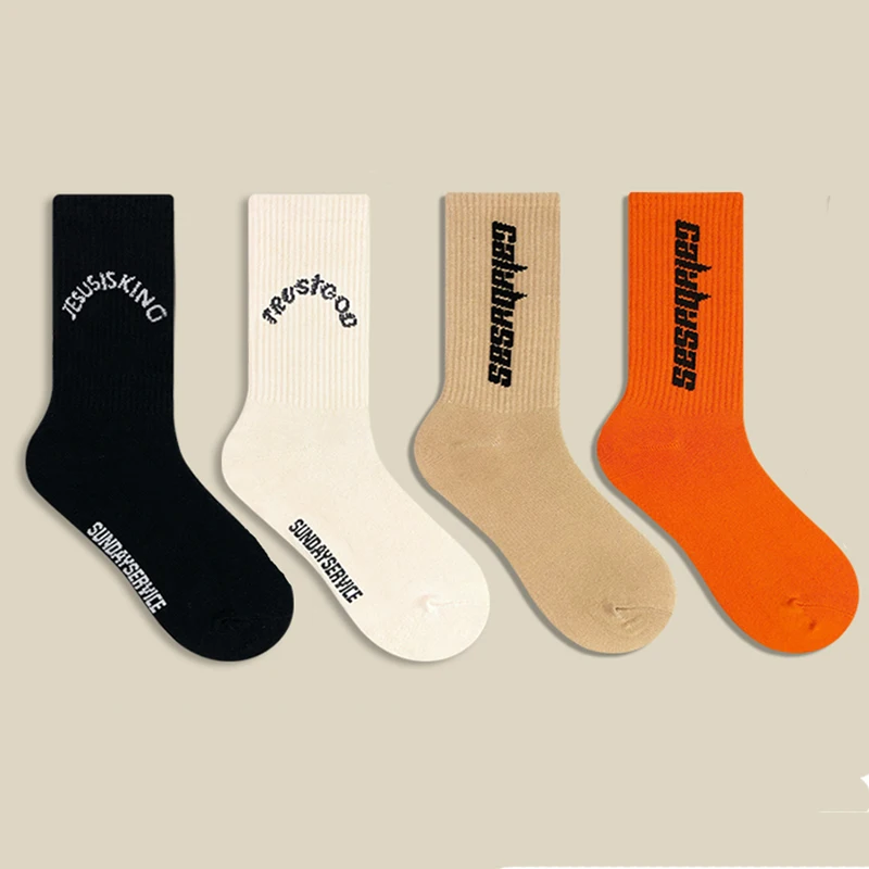 

Sock Manufacturers high quality custom logo cotton soft cushion design crew sports skateboard socks, Custom color