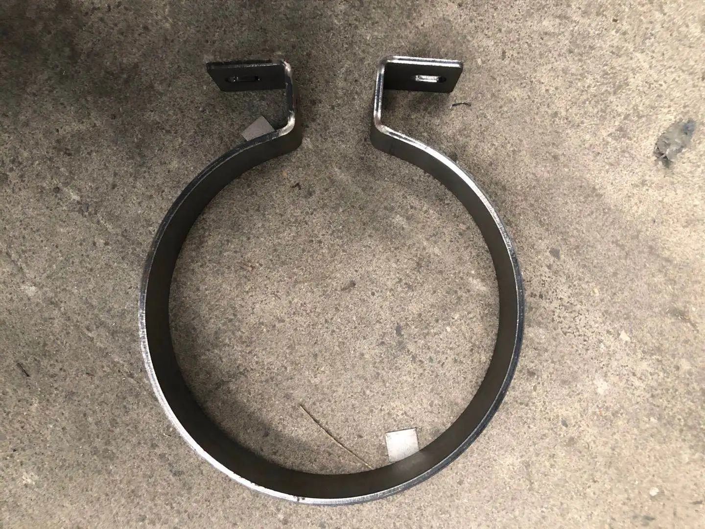 
Factory custom size small MOQ Stainless steel pipe tube hose rope clamps 