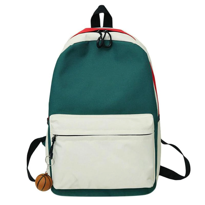 

Stylish waterproof girls college school bag leisure ladies laptop bagpack women backpack, Red, beige, pink, light purple, blue, sky-blue, dark -navy