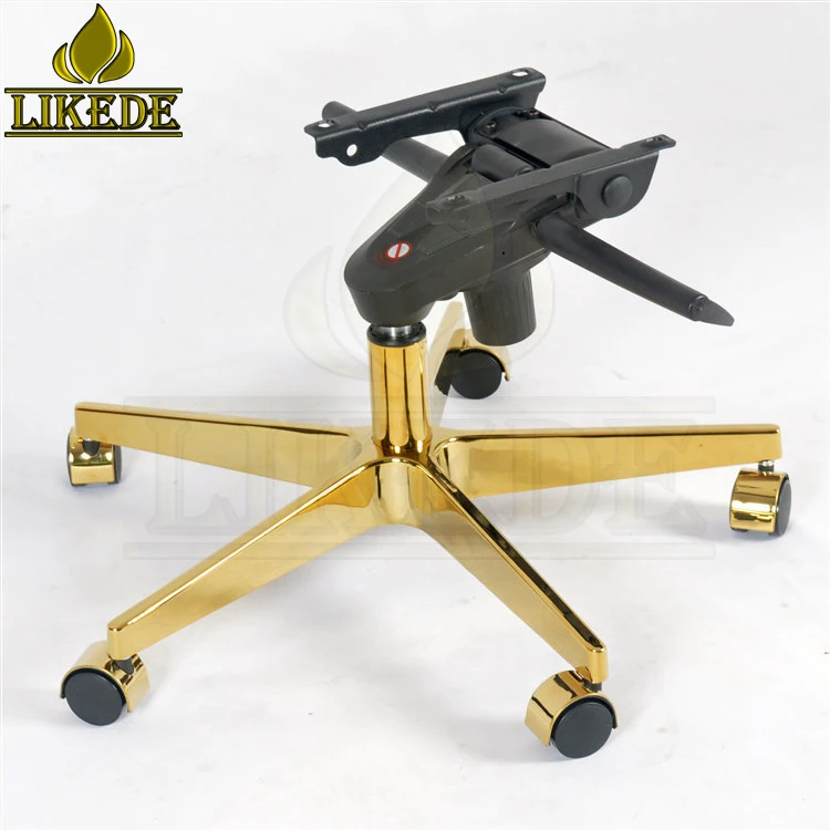 New Five Star Dental Chair Base Metal Executive Chair Parts Golden