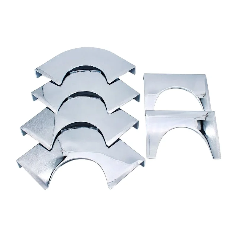 Xikuno Pool & Snooker Table Accessories Silver Metal Pocket Corner 6-Piece Set for Billiard Tables DLY-MJ3 4kg