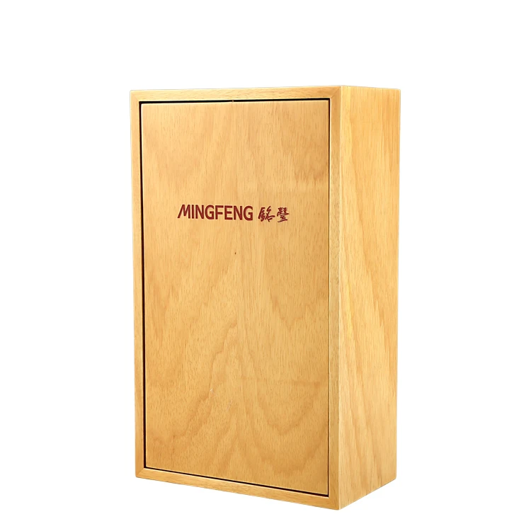 
luxury wooden wine box 1 bottle wine box wine packaging  (1600112149355)