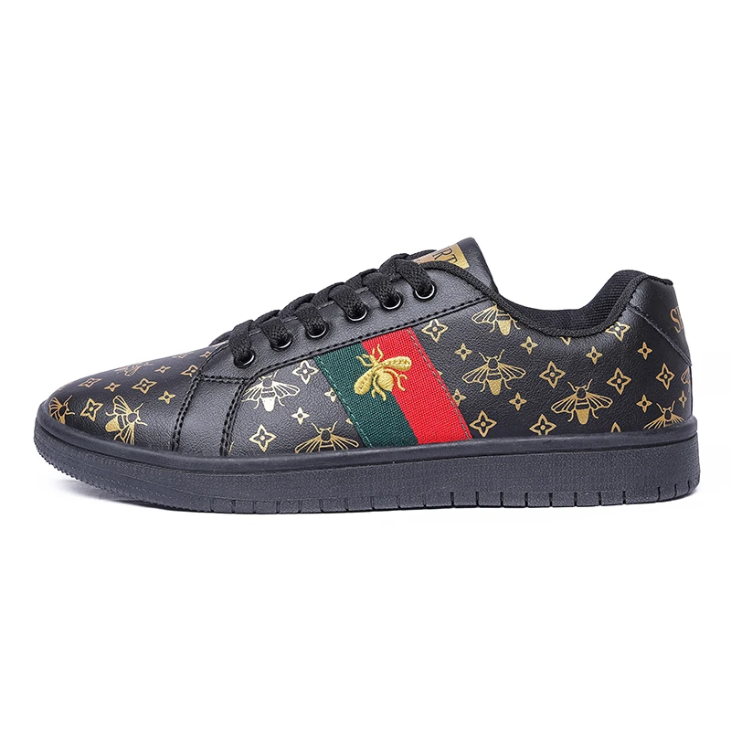 

Bumblebee European runway show low-top instagram shoes Skate shoes Men's loafers