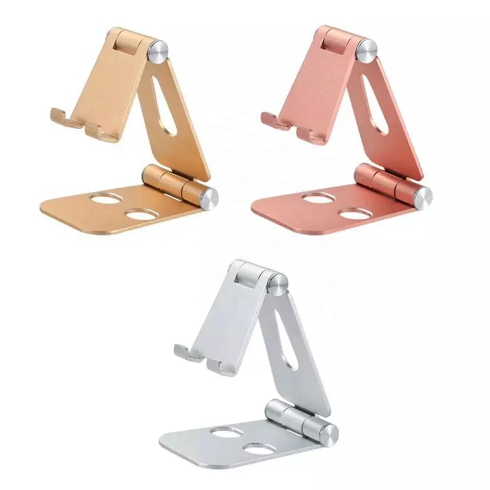 

Foldable Aluminium Z6a metal desktop Cell Phone laptop Tablets stand dock holder for iphone X Xr Xs 11 12 pro max for ipad