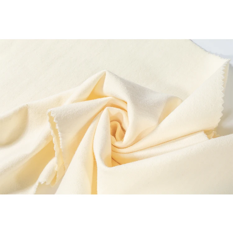 
2020 popular oversized beautiful apricot cotton T-shirt fabric 