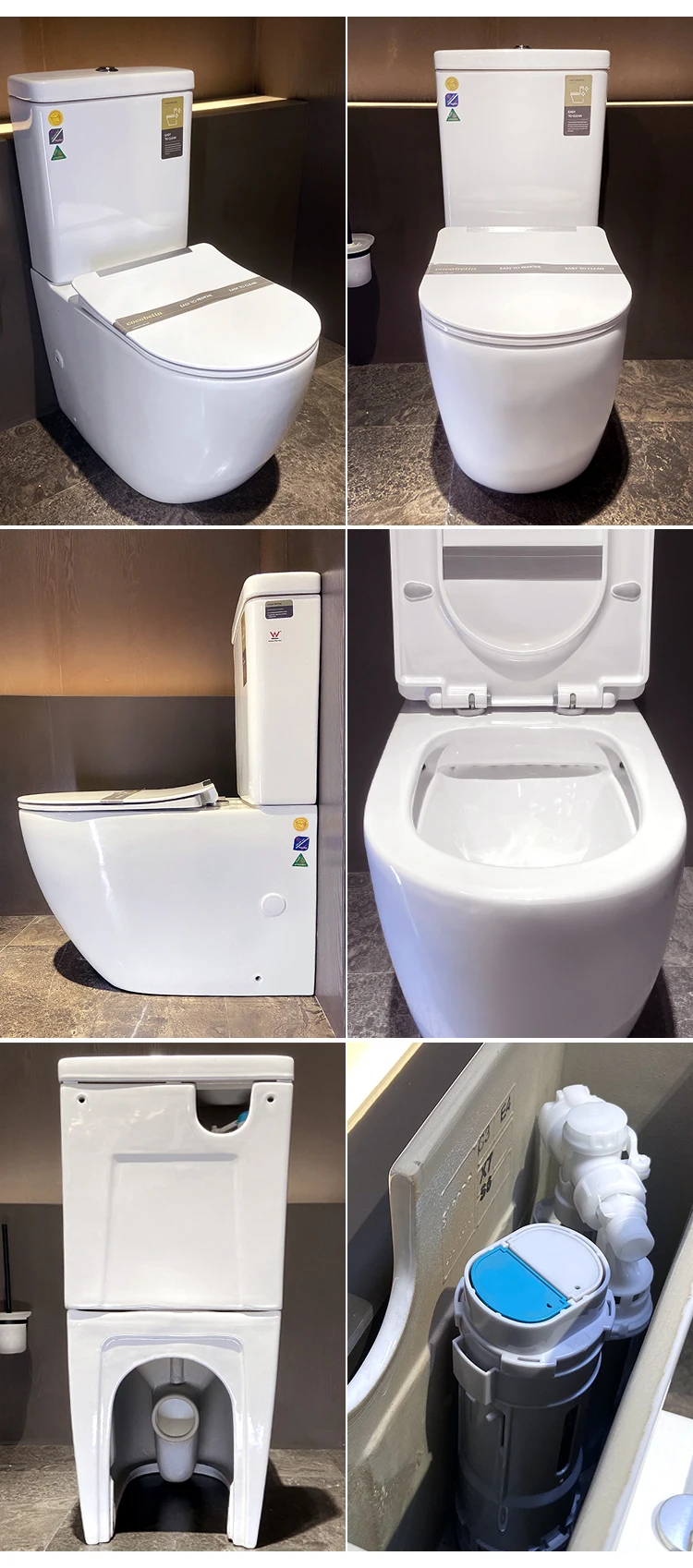 Sanitary Ware Wc Saudi Arabia Saso Ceramic Suit Bathroom Twyford Foshan