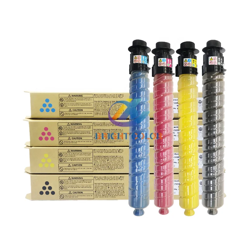 High Capacity 280g MPC2503 Color Toner Cartridges Compatible for Ricoh MPC2003 MPC2004 MPC2011 MPC2503 MPC2504 Copier Machine