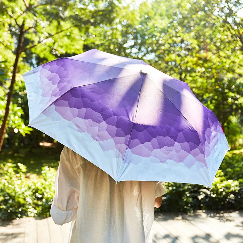 

Topumbrella Compact Anti Uv Block Upf50+ Aluminum Sun Protection Umbrella