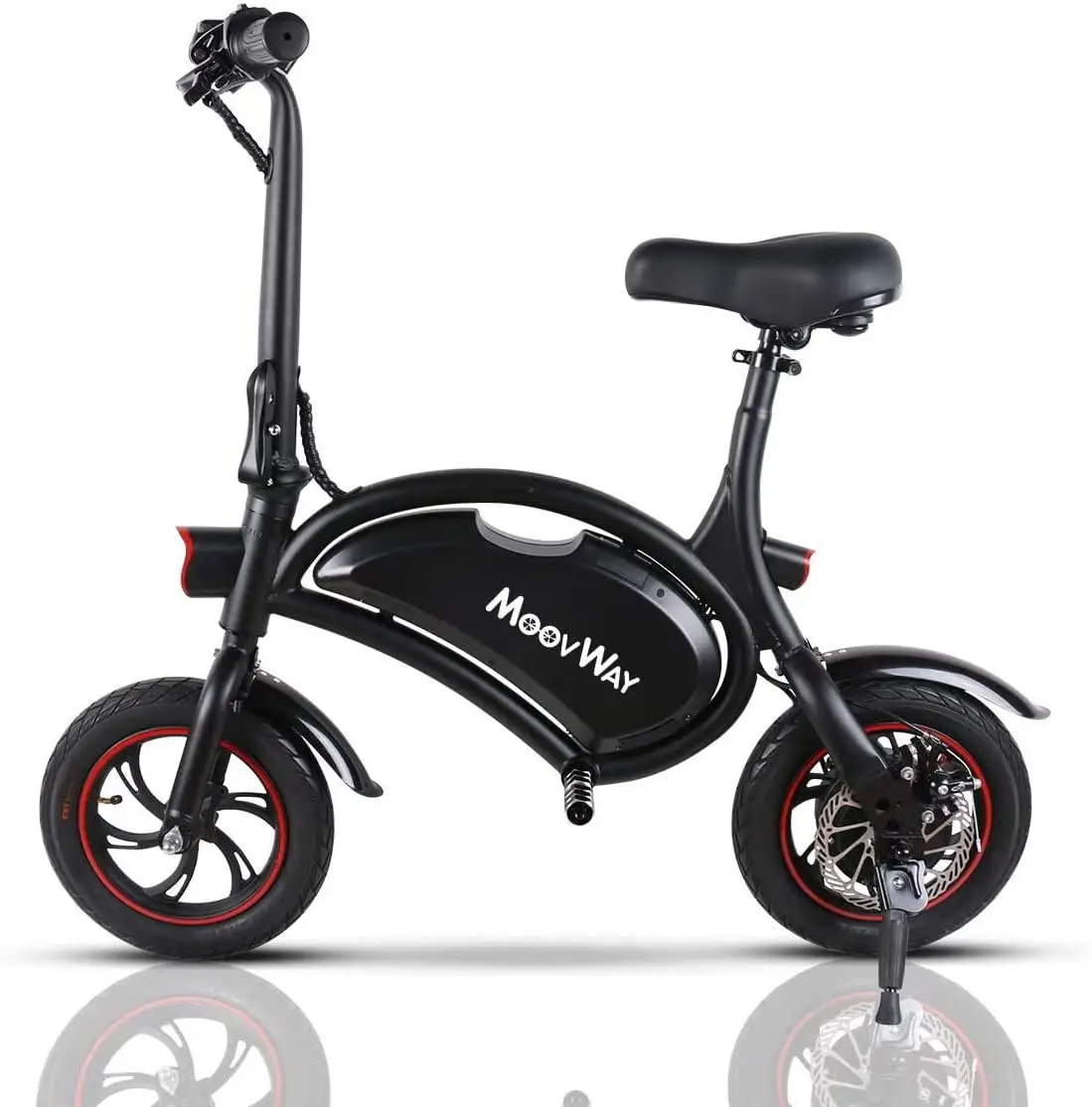 

Kugoo B1 Mountain Moped Mini High Quality E Bike Balance Foldable Adult 12" 2-wheel Electric Bicycle, Black