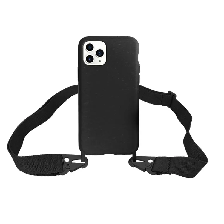 

Polyester Woven Cord Strap Case Shockproof100% Biodegradable Smartphone Case