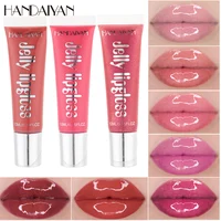 

Haidaiyan 2019 best selling Colorful Charming 12 colors glitter shiny moisturizing make up Soft Tube Lip Gloss