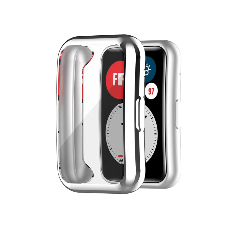 

Hot selling for huawei watch fit smart watch cover case soft tpu replacement watch case