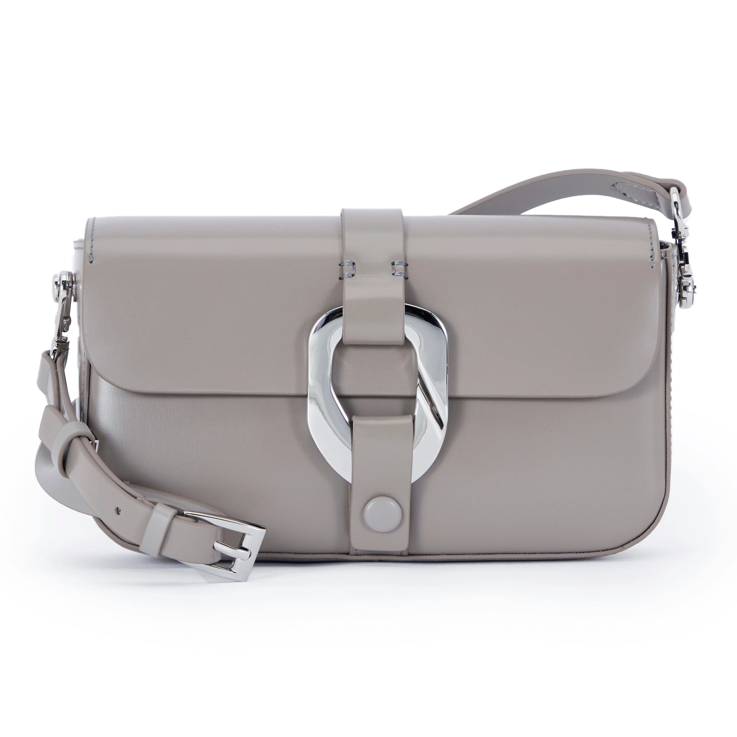 

2021 fashionable luxury shoulder women bag high-quality first layer cowhide handbags, Gray