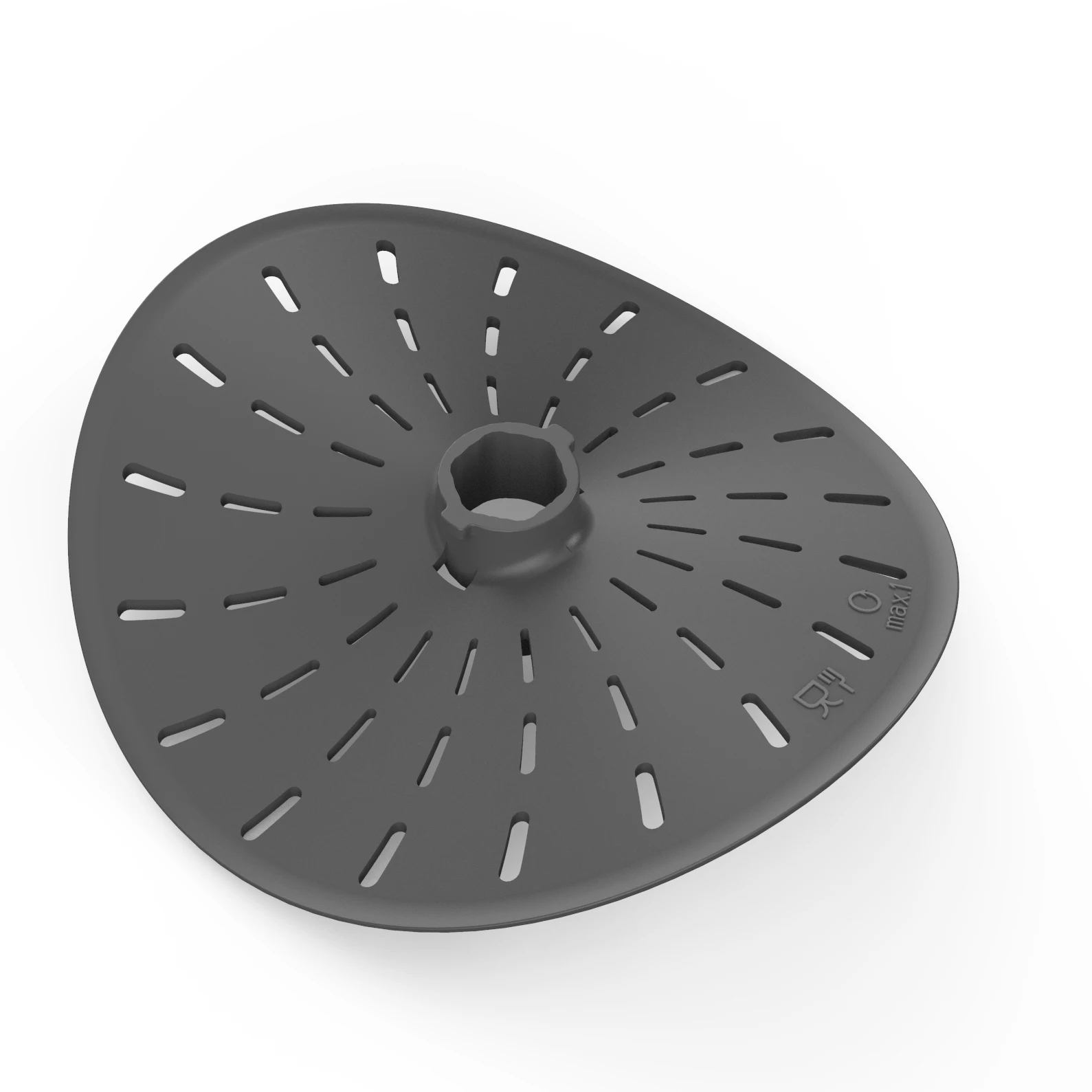 

High quality food processor knife cover with food standard material, Black