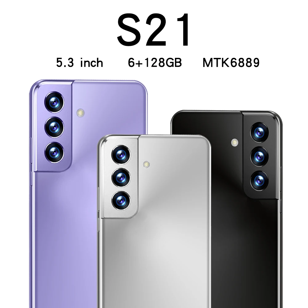 

Original smartphone S21 mobile phone 5.3 inch full screen smartphone global unlock 4g dual sim 4950mAh unlocked phone