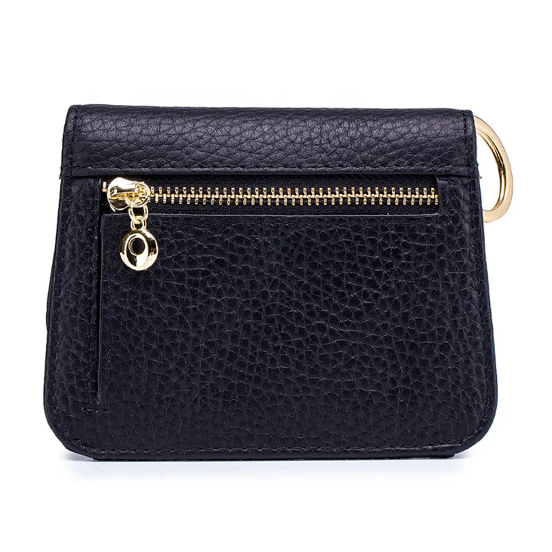 

Women designer wallet famous brands luxury leather money small coin girls clutch purse frame zipper keychain coin purse