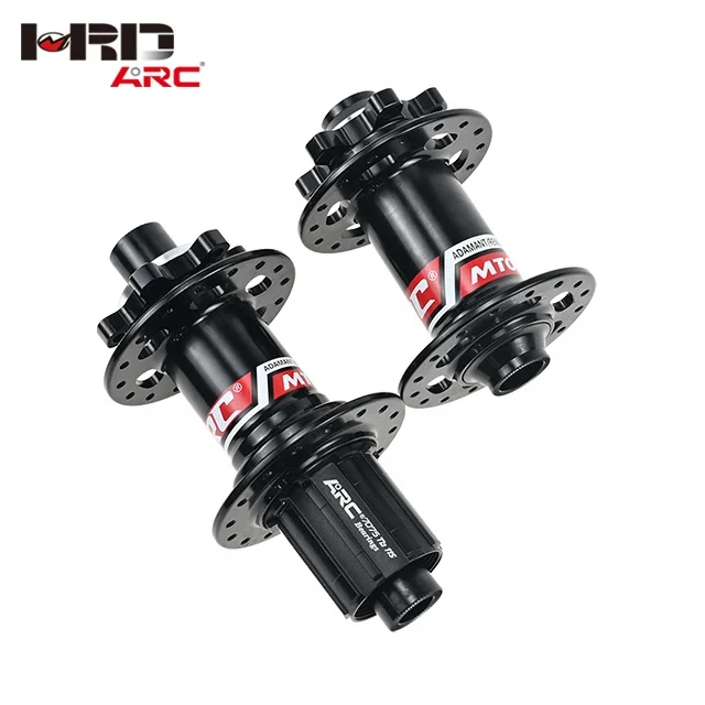 

MT-005 F/R High Quality Black Red 32 Holes MTB Parts Factory ARC Hubs Bicycle Disc Brake Hub Bike Rear Hub, Customized as your request