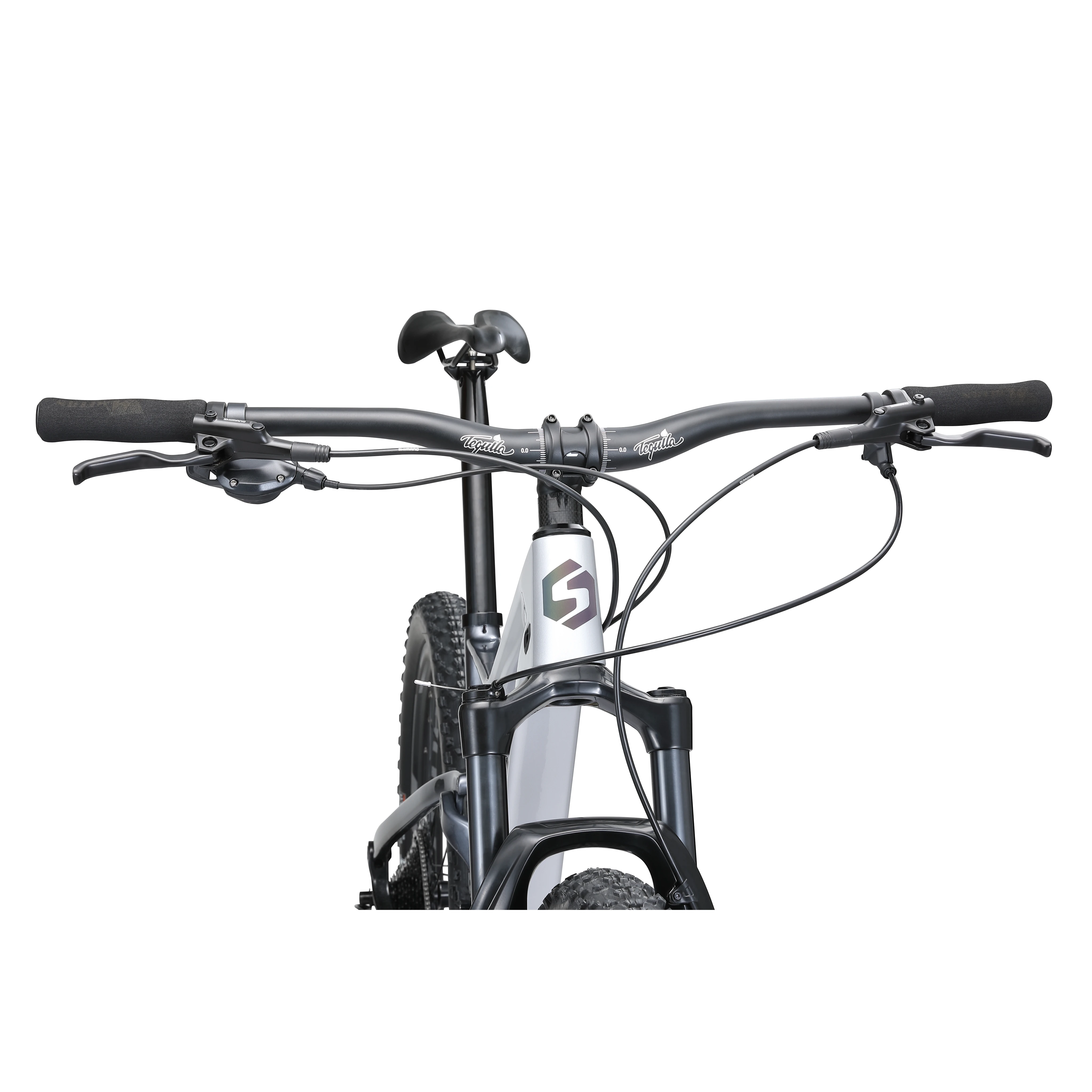 

2021 LEADER Carbon fiber bike full suspension bicycle Mountain Bike