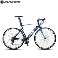 

EUROBIKE XC750 /XC7000 road bike 14 speed 700c bicycle racing bike aluminum alloy frame Dual disc brake