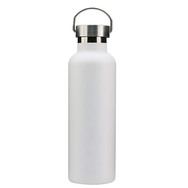 Wholesale Custom Logo Stainless Steel Sports Drink Water Bottle with Bamboo Lid