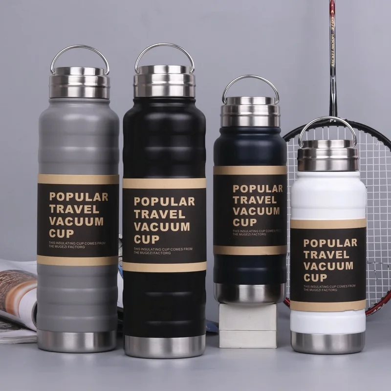 

Large Capacity 304 Stainless Steel Portable Water Bottle Thermal Vacuum Bottle For Outdoor Travelling
