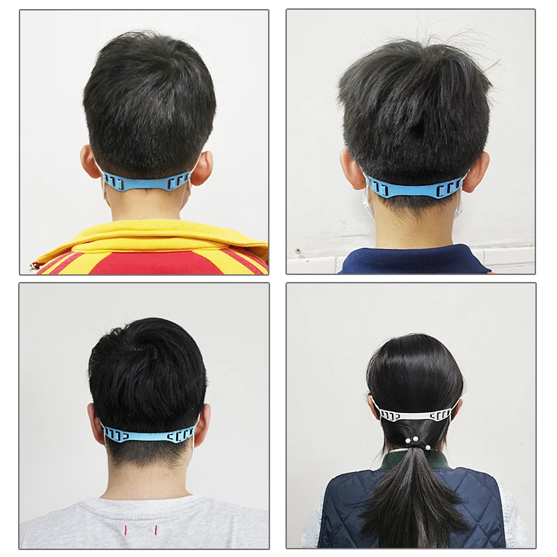 
Hot Sale Adult and Children PE Material ear accessories extender hook Reusable for Adjusting the Ear Rope Pain for face hook 