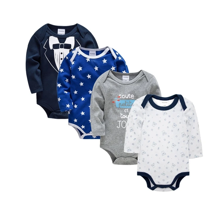 

Wholesale Long Sleeve 100% Cotton Girl Boy Baby Clothes Newborn Romper, Multiple colours