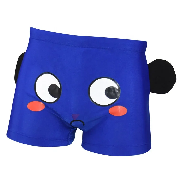 

2020 new design infant protection pants Cute eyes swimwear diaper baby swimming trunks
