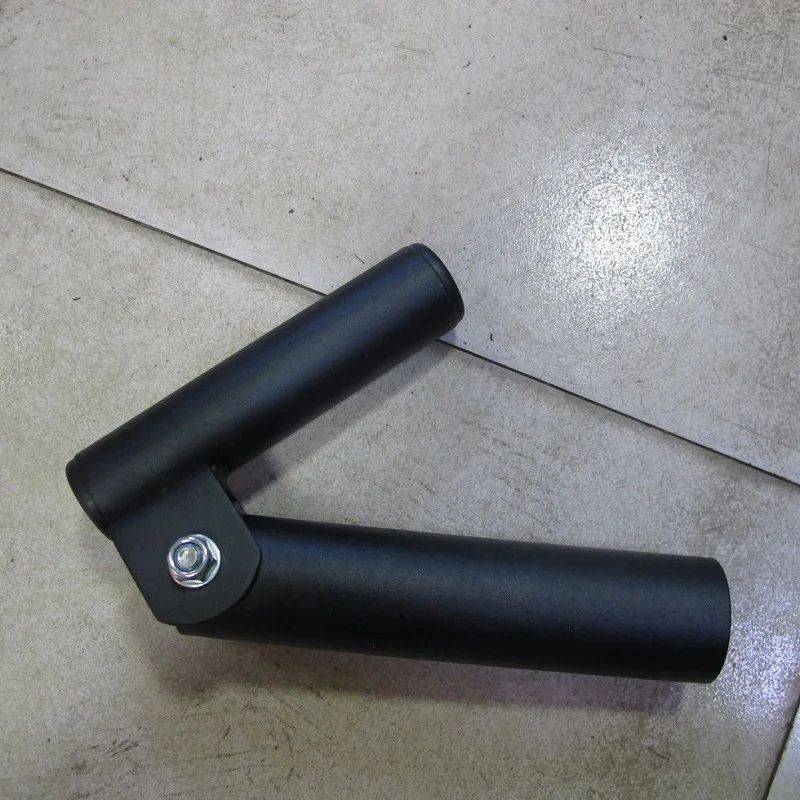 

Full 360 Degree Swivel Barbell Bars Fit T Bar Row Post Insert Landmine, Black