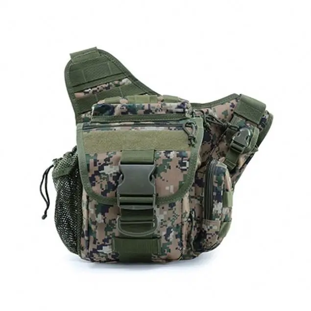 

Large Army Men Women Chest Bag Waist Bag Polyester Waist Bag Military, Black/khaki/army green/acu/cp/desert/jungle/customize