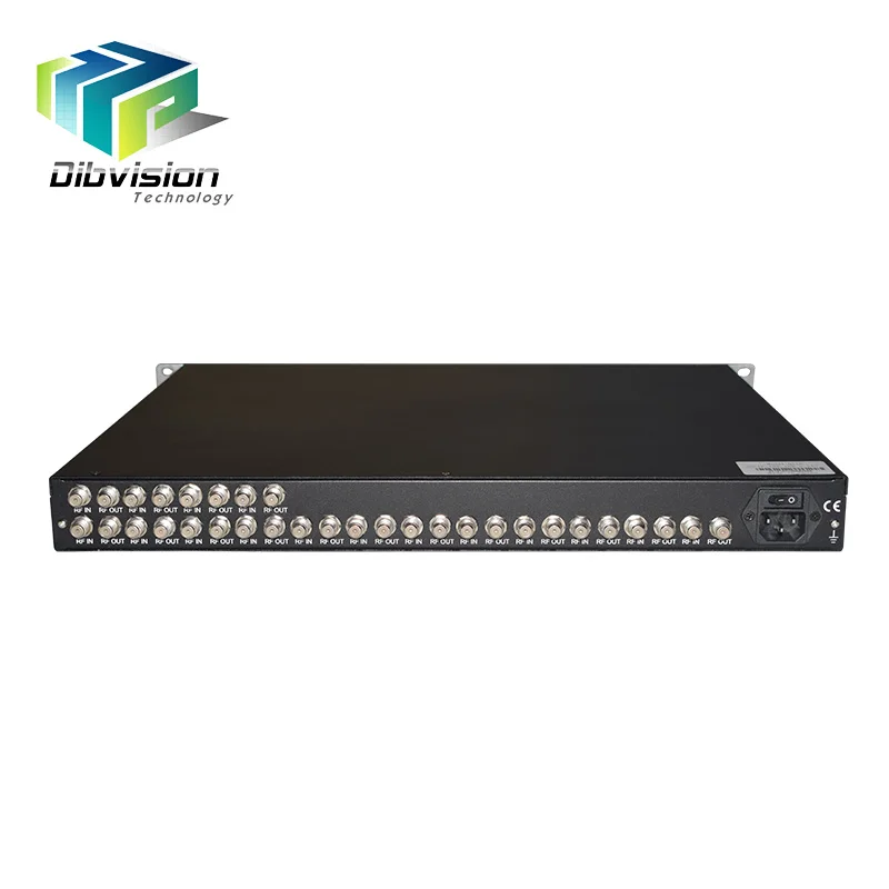 

16 Channel DVB S2 Tuner Input IP iptv gateway 512*SPTS 4*MPTS over IP out