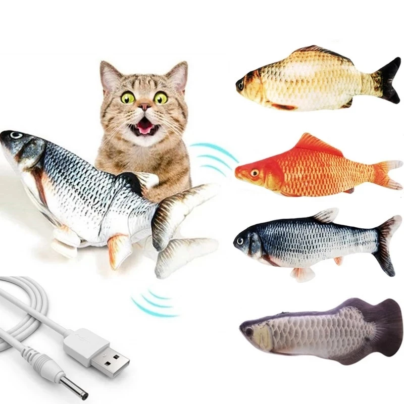 

Pet products USB Pet Toy Fish Dancing Electric Cat Fish