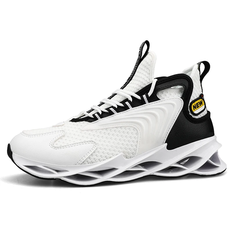 

New design light breathable mesh upper fashion sneakers men sports shoes, Optional