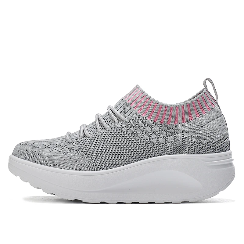 

2021 Hard-Wearing Thick Bottom New Trend Sneakers Casual Shoes Ladies Women, White,pink,purple,black