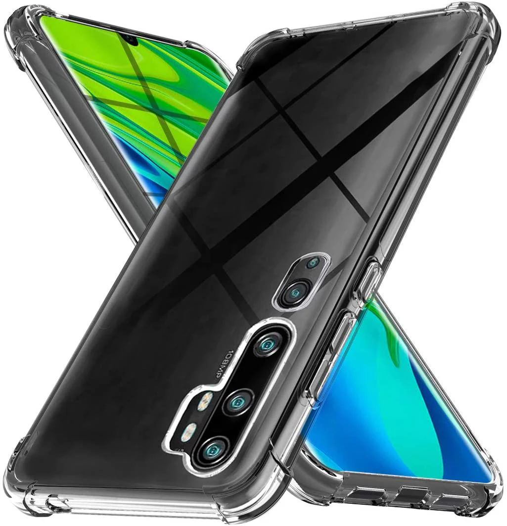 

For Mi Note 10 Lite Bumper Case,XINGE Shockproof Clear Tpu Protective Case Cover For Xiaomi Mi Note 10 Lite Funda Para Telefonos