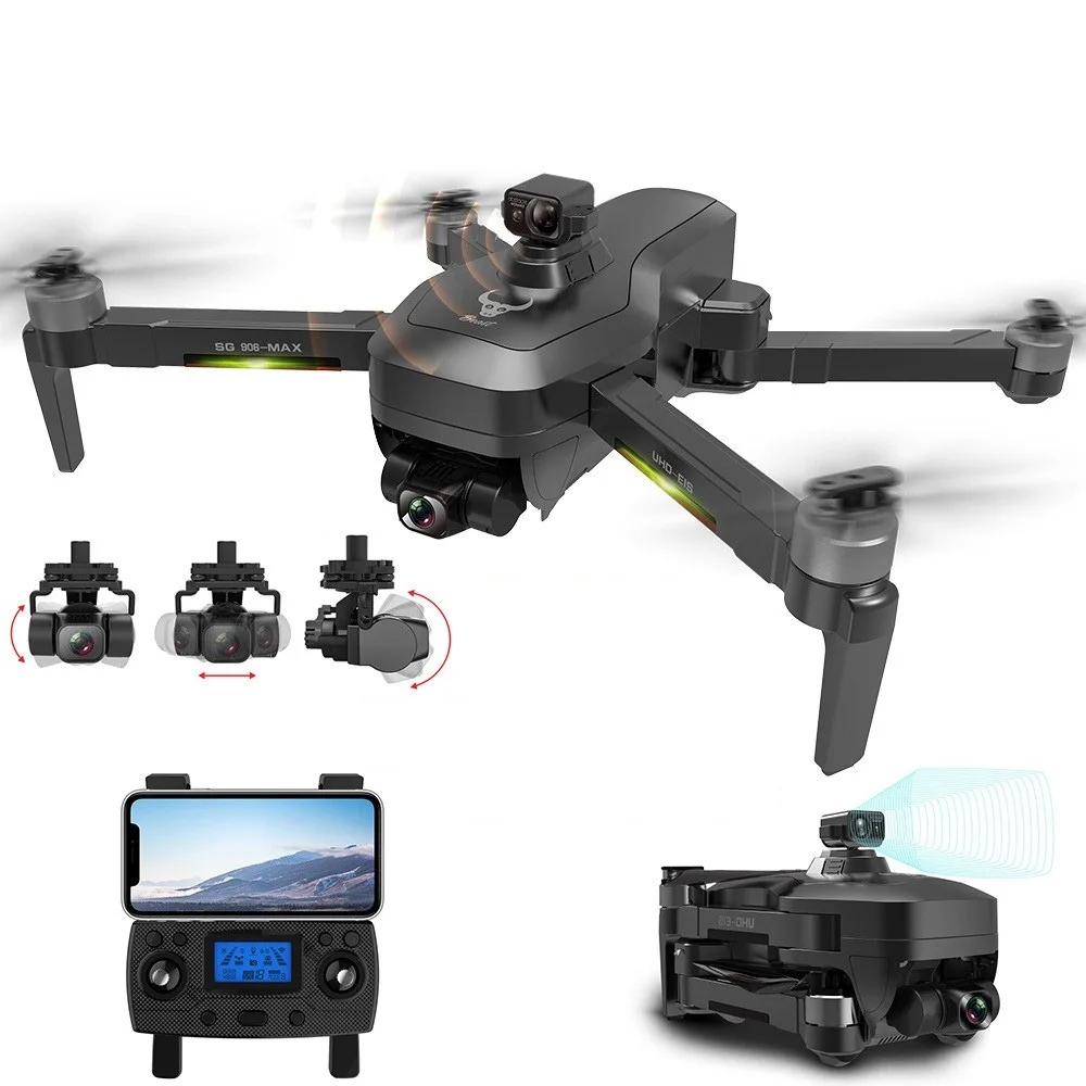 

SG906 Pro 2 / SG906 MAX GPS Drone with Wifi 4K Camera 3-Axis Gimbal Brushless RC 1.2km Professional Quadcopter Dron