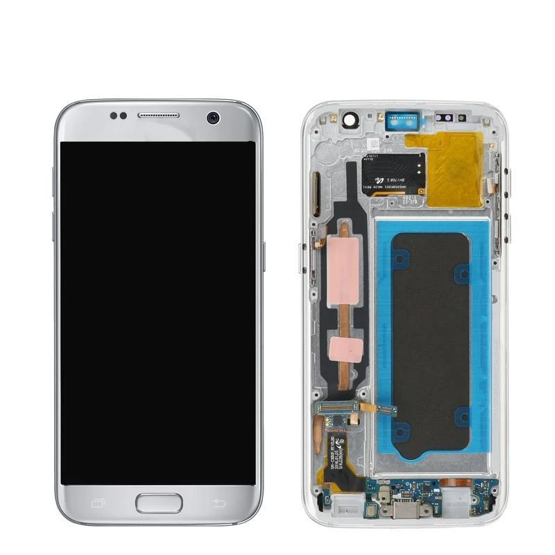 

Excellent Quality Super Amoled Mobile Phones Lcd Screens Display For Samsugn Galaxy S7 G930 G930F G930A G930T G930P G930V G9300, Black, white,gold,silver