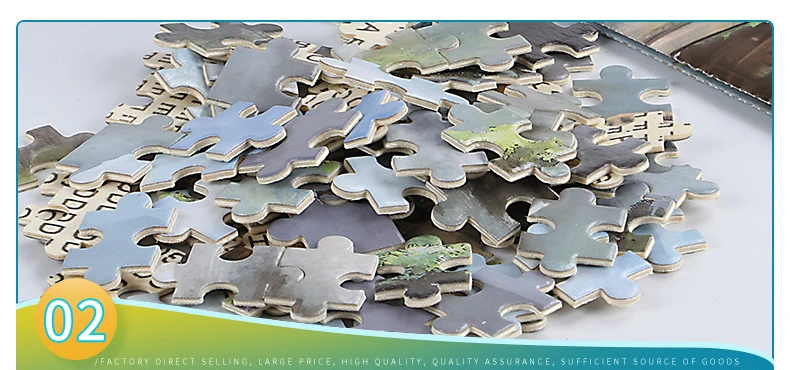 wooden Jigsaw puzzle 1000 pieces world famous painting adult children toys home decoration collect Assembling puzzles toy