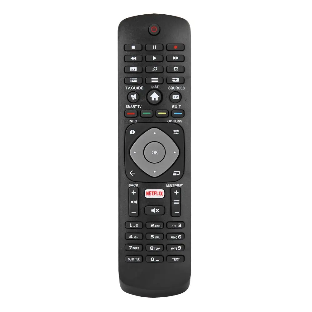 

Television Remote Control Household Bedroom Replacement Accessories for PHILIPS TV with NETFLIX HOF16H303GPD24 398GR08B