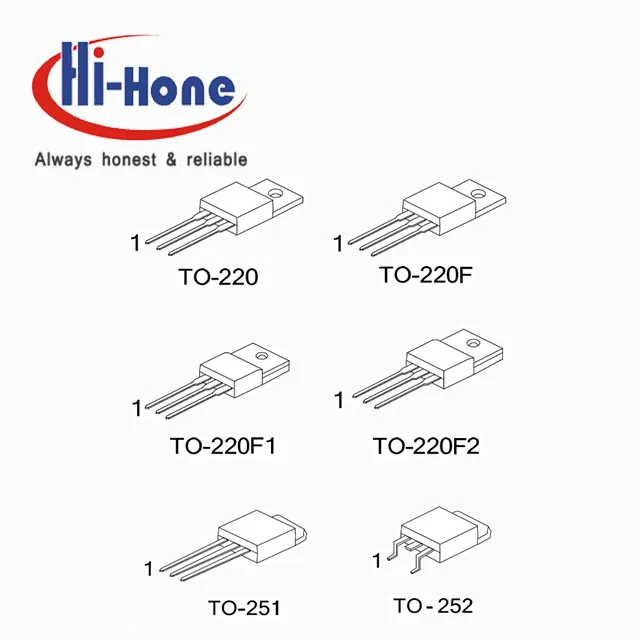 高效率快速开关速度 n 通道模式功率 mosfet 8n65-cbq
