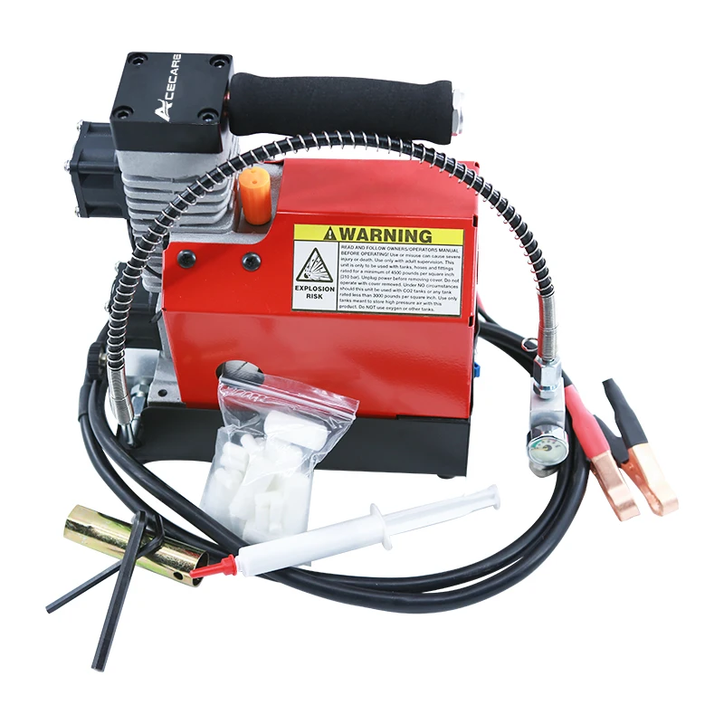 

The latest 12v Compressor In December Used For Pcp Air Gun Hunting Made In China, Black annd red