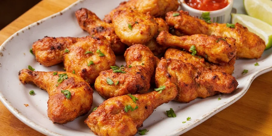 Tandoori platter with sides
