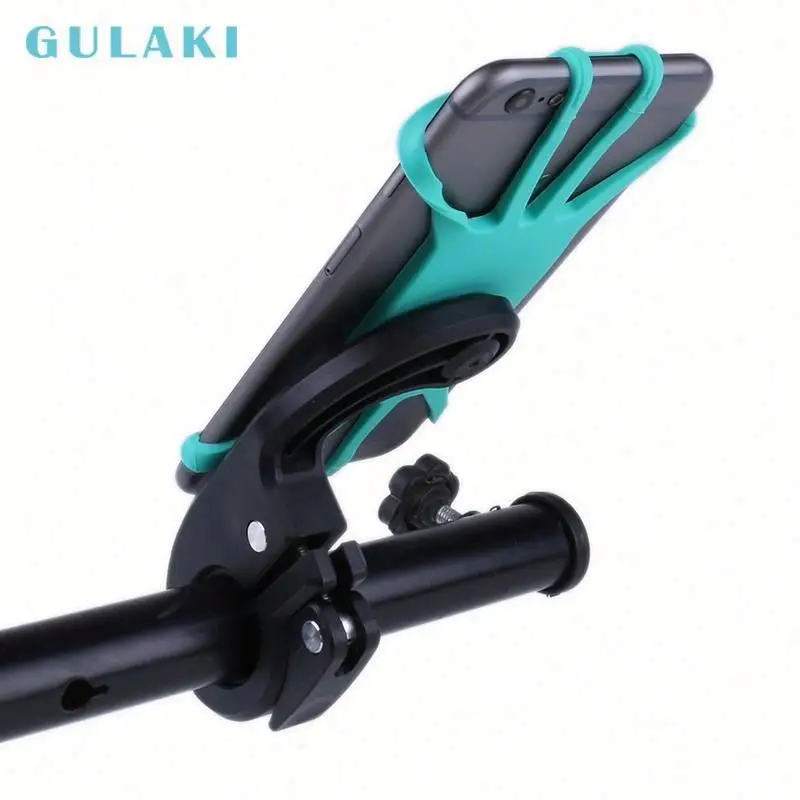 

universal silicone strap bicycle mount phone holder motorcycle