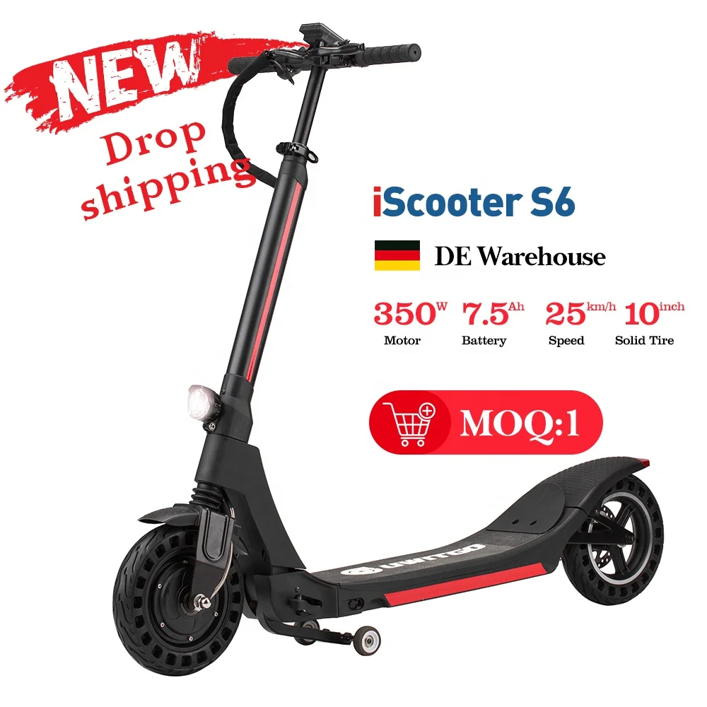 

iScooter S6 new dualtron folding scooter with seat kick scooters ,foot scooters
