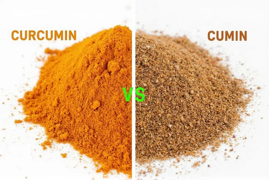 Curcumin vs Cumin: Clear Differences Explained