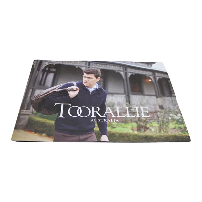 
Customized wholesale full color beautiful printed magazine 