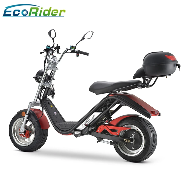 

2 Seat Mobility EEC Electric Motorcycle City Coco 3000W 60V 30Ah Battery, Citycoco Scooter