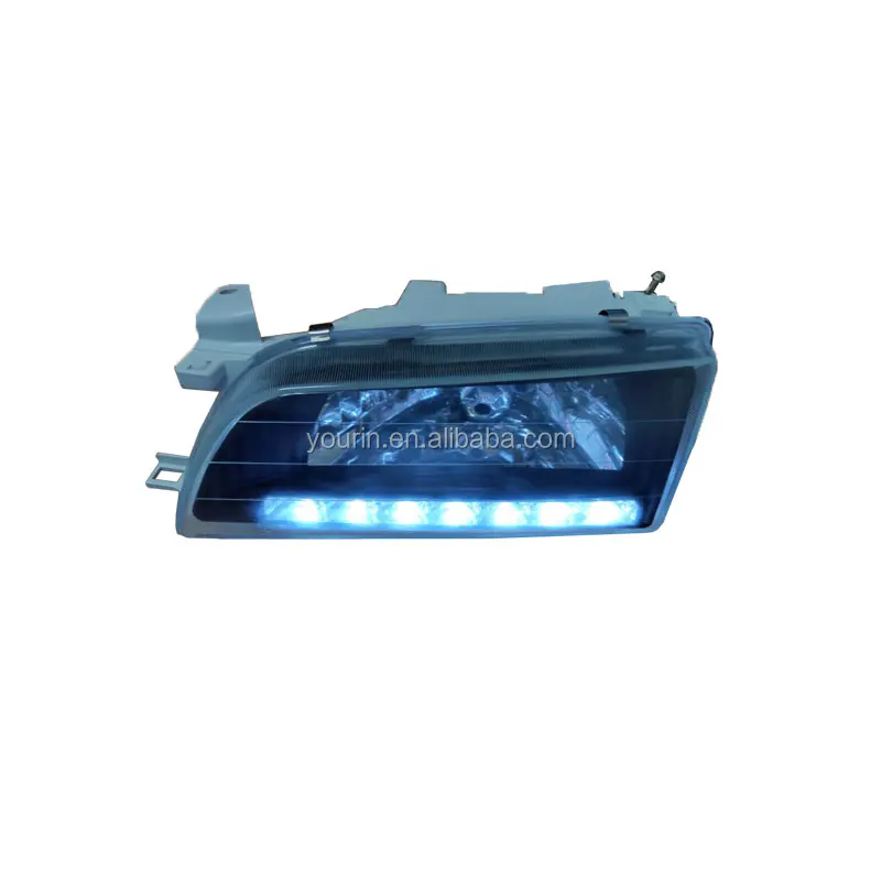 2121142 Crystal Black Led Head Lamp For Corolla Ae100 Ae101 1992 1993